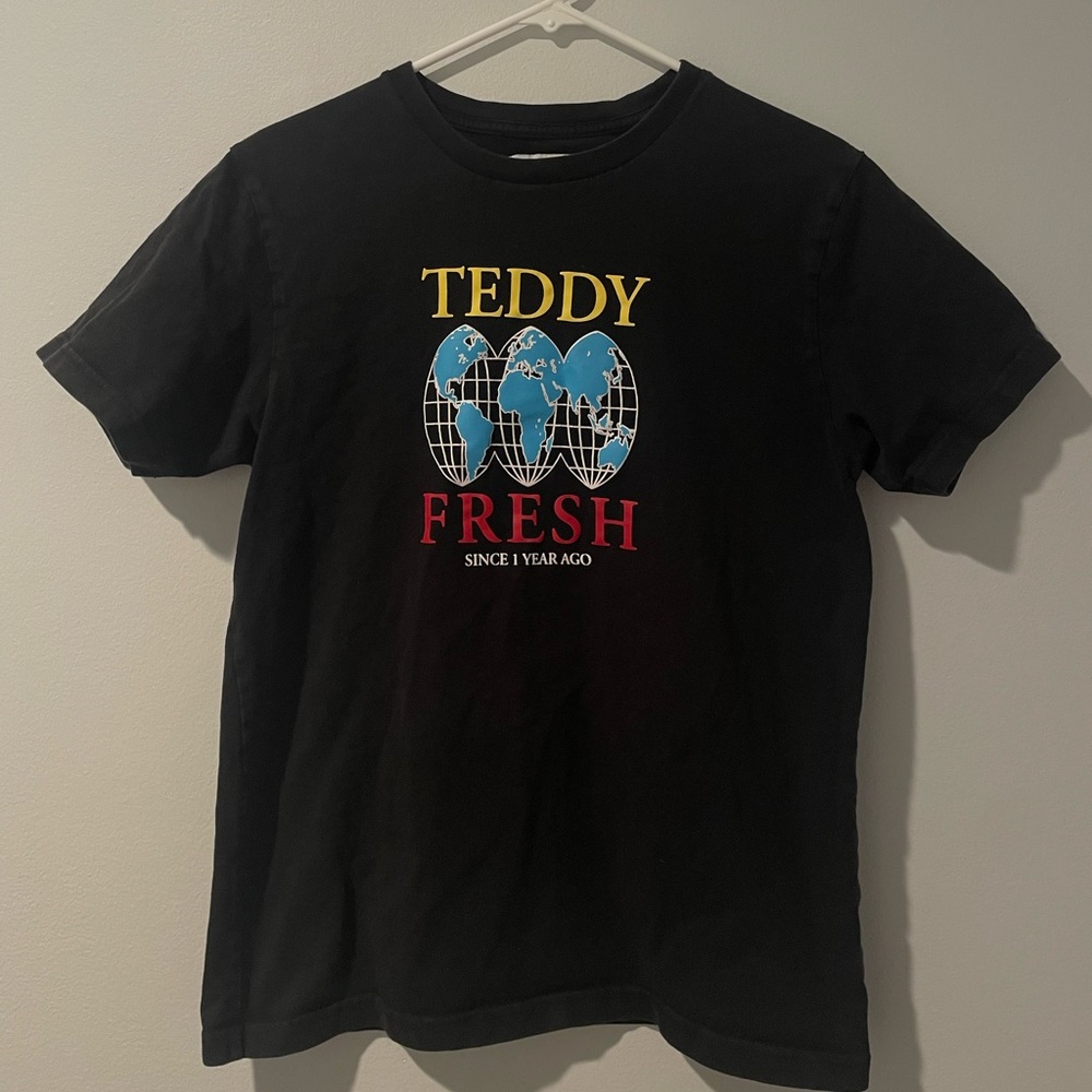 Teddy Fresh Since One Year Ago Mens T-Shirt